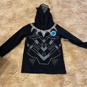 Black Panther long sleeve hoodie shirt